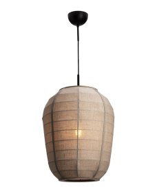 Delino Ø40 Beige De By Rydéns - Delino est une suspension &eacute;l&eacute;gante qui allie mat&eacute;riaux naturels et design doux et intemporel.