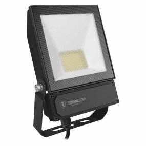 Elly projecteur 50W Noir De Designlight - L'Elly 50W est fourni avec un c&acirc;ble de connexion de 0,8 m&egrave;tre pour une installation simple et rapide.