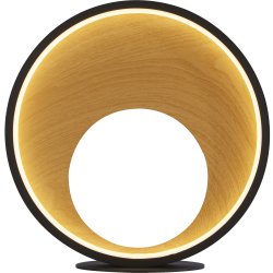 Curio 30cm Nature lampe de table De Searchlight - Le design minimaliste et futuriste de la lampe en fait un complément parfait aux intérieurs modernes et classiques.