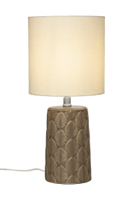 Bodil 47cm Brun lampe de table De Aneta Lighting - L'élégante lampe de table Bodil ajoute une touche rétro à votre intérieur.