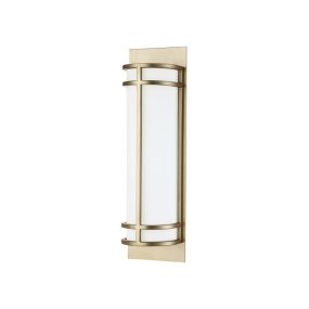 Fusion 43cm Laiton applique murale De Elstead Lighting - Fabriqué en acier et en verre durables pour des performances durables, Fusion est un excellent choix pour les environnements traditionnels et modernes.