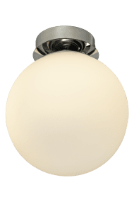 Lido Ø20 Chrome lampe de salle de bain De Aneta Lighting - Un luminaire à la fois intemporel et fonctionnel, qui trouvera parfaitement sa place au-dessus d'un miroir ou fixé au mur.