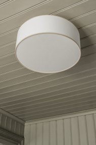 Theo Ø48 Blanc/beige De Alde & Lind - Placez-le dans un couloir, une cuisine ou une chambre.