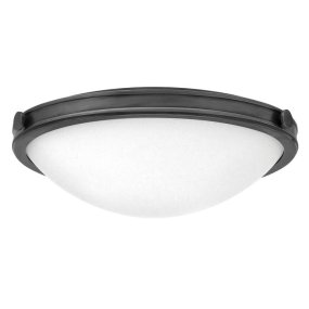 Collier Ø48 Noir De Elstead Lighting - Des d&eacute;tails tels que les boutons, les charni&egrave;res et la structure laqu&eacute;e noire conf&egrave;rent &agrave; la lampe une allure sophistiqu&eacute;e, &agrave; la fois contemporaine et intemporelle.