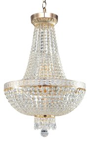 Bella Ø40 Or De Maytoni - Les prismes &eacute;tincelants qui entourent toute la lampe refl&egrave;tent la lumi&egrave;re et cr&eacute;ent une lueur enchanteresse dans la pi&egrave;ce.