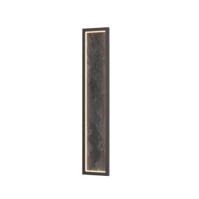 Orign 80cm Noir applique murale De Maytoni - Orign est une applique murale en m&eacute;tal avec une &eacute;l&eacute;gante imitation de pierre au centre, cr&eacute;ant une impression naturelle et exclusive.