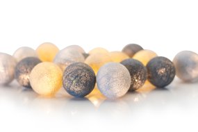 Irislights Greige 35-lights Grège De Irislights - Remarque&nbsp;: ce produit est fabriqu&eacute; &agrave; la main&nbsp;; des variations de couleur, de forme et de taille peuvent donc survenir.