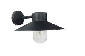 Onsala Noir lampe d’extérieur De Nordic Lighting - Elle est particuli&egrave;rement adapt&eacute;e &agrave; une utilisation dans une entr&eacute;e, sur une terrasse ou dans un garage.