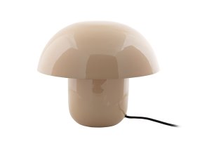 Mushroom 25cm Beige De Leitmotiv - L'abat-jour diffuse une lumi&egrave;re douce et non &eacute;blouissante vers le bas, cr&eacute;ant ainsi une ambiance chaleureuse et intime.