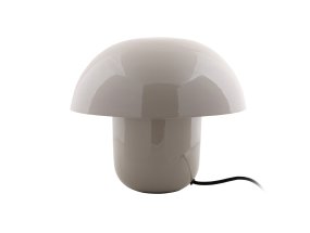 Mushroom 25cm Greige De Leitmotiv - Sa forme originale, associée à une finition émaillée vert chaud et brillant, lui confère une allure moderne et saisissante.