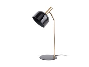 Smart 56cm Noir lampe de bureau De Leitmotiv - Grâce à son abat-jour orientable, la lumière est parfaitement dirigée, idéale comme lampe de lecture sur un bureau ou une table de chevet.