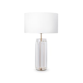 Muse 52cm Or lampe de table De Maytoni - La lampe de table Muse a un design élégant avec une base en verre moulé façonnée, ce qui en fait une véritable œuvre d'art.