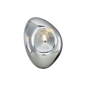 Mabell 28cm Argent applique murale De Maytoni - Cette lampe crée un point de lumière chaleureux et accueillant, et en plaçant plusieurs d'entre elles en groupe sur le mur, vous pouvez créer une œuvre d'art élégante qui allie fonction et esthétique.
