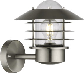 Ystad Acier brossé lampe d’extérieur De Nordic Lighting - Sa finition en acier bross&eacute; lui conf&egrave;re une allure &eacute;l&eacute;gante, tout en la rendant robuste et durable.