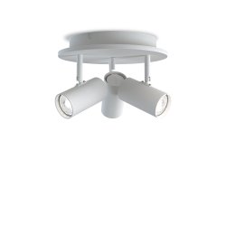 Tyson 3 Structure blanche spot De Belid - Les spots Tyson ont un design &eacute;l&eacute;gant avec une t&ecirc;te de lampe r&eacute;glable.