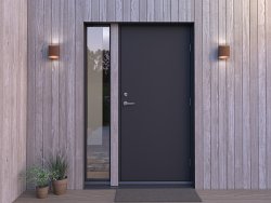 Sinne Structure de la rouille lampe d’extérieur De Belid - Avec une lumière dirigée vers le haut et vers le bas, Sinne offre une image lumineuse très efficace sur les façades.