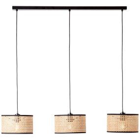 Wiley 110cm Nature suspension De Brilliant - Wiley est une élégante suspension qui s'intègre parfaitement à tous les intérieurs.