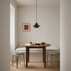 Primus IV Ø28 Noir mat suspension De Belid - Primus est l'une de nos suspensions de cuisine les plus populaires.