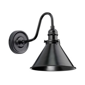 Provence Ø20 Bronze antique applique murale De Elstead Lighting - La lampe est en acier et possède une articulation réglable qui permet de diriger facilement la lumière là où elle est nécessaire.