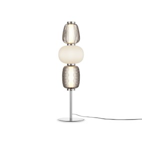Pattern 68cm Chrome lampe de table De Maytoni - Cette lampe sert à la fois de source de lumière élégante et d’élément décoratif dans votre maison.