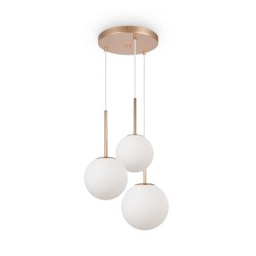Basic form Ø40 Or suspension De Maytoni - La conception suspendue de la lampe fournit une lumière douce et uniforme qui améliore l'atmosphère et crée une ambiance agréable.