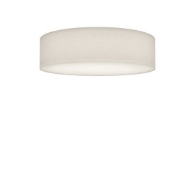 Soft Ø44 Lin blanc plafonnier De Belid - L'&eacute;l&eacute;gant plafonnier Soft diffuse une lumi&egrave;re douce et agr&eacute;able dans toute la pi&egrave;ce.