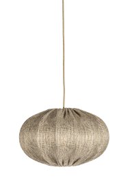 Moon Abat-Jour S/Suspension Ø45 Brun suspension De Alde & Lind - Moon crée une ambiance chaleureuse et accueillante dans toutes les pièces et s'harmonise avec différents styles de décoration.