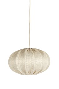 Moon Abat-Jour S/Suspension Ø45 Blanc cassé suspension De Alde & Lind - Moon crée une ambiance chaleureuse et accueillante dans toutes les pièces et s'harmonise avec différents styles de décoration.