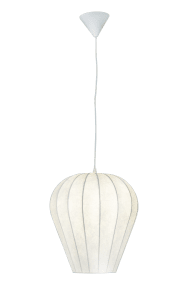 Joy Ø38 Blanc suspension De Aneta Lighting - Joy offre une lumière douce et est aussi belle dans le salon que dans la cuisine ou la chambre.