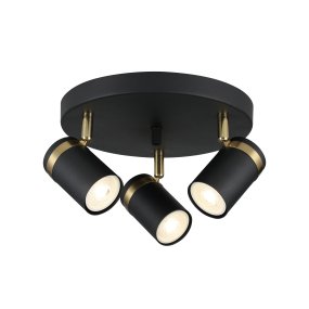 Lynx 3 Noir De Nordic Lighting - Installez-le dans le couloir, la cuisine ou la chambre.