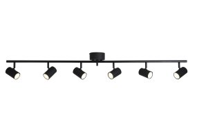 Omega 6 Noir De Nordic Lighting - Installez-le dans le couloir, la cuisine ou la chambre.