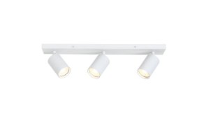 Crux 3 Blanc De Nordic Lighting - Installez-le dans le couloir, la cuisine ou la chambre.