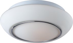 Vättern Ø30 Blanc lampe de salle de bain De Armaturhantverk - Avec ses détails chromés et sa surface blanche douce, il crée une impression élégante et diffuse une lumière agréable dans votre salle de bain.