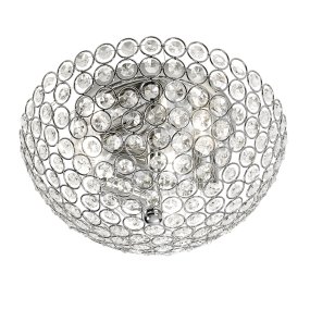 Värmdö Ø30 Chrome lampe de salle de bain De Armaturhantverk - Ajoutez une touche de glamour à votre salle de bain avec ce plafonnier de salle de bain unique qui allie design et sécurité.