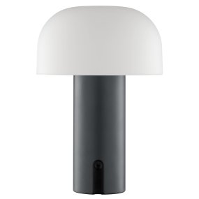 Mattis 20cm Gris De Brilliant - Gr&acirc;ce &agrave; son indice de protection IP44, la lampe convient aussi bien &agrave; l'int&eacute;rieur qu'&agrave; l'ext&eacute;rieur, sur une terrasse ou un balcon.