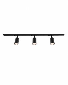 Forma 3-ensemble Noir De Nordic Lighting - Kit complet de rails et spots de Nordic Lighting.