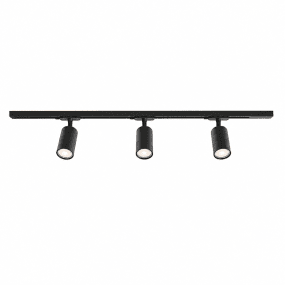 Forma 3-ensemble Noir De Nordic Lighting - Kit complet de rails et spots de Nordic Lighting.