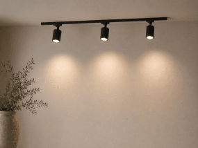 Forma 3-ensemble Noir De Nordic Lighting - Kit complet de rails et spots de Nordic Lighting.