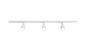 Forma 3-ensemble Blanc De Nordic Lighting - Kit complet de rails et spots de Nordic Lighting.