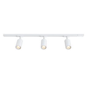 Forma 3-ensemble Blanc De Nordic Lighting - Kit complet de rails et spots de Nordic Lighting.