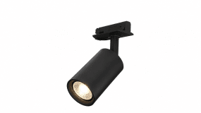 Forma spot Noir De Nordic Lighting - Les syst&egrave;mes d'&eacute;clairage sur rail Forma de Nordic Lighting sont con&ccedil;us et install&eacute;s sur mesure, selon vos sp&eacute;cifications et vos besoins.