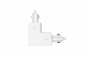 Connecteur En L Blanc De Nordic Lighting - Connecteur en forme de L &agrave; angle de 90&deg; pour le syst&egrave;me de rails Forma de Nordic Lighting.