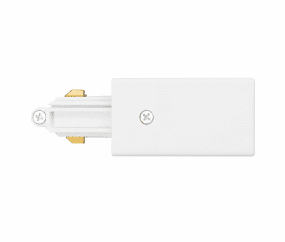 Alimentation Électrique Blanc De Nordic Lighting - S'installe au d&eacute;but ou &agrave; la fin du syst&egrave;me de rails, au niveau du raccordement &eacute;lectrique.