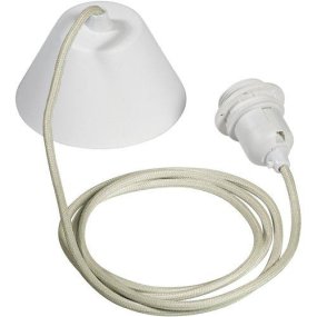 Suspension textile 2,1 m Beige De PR Home - 