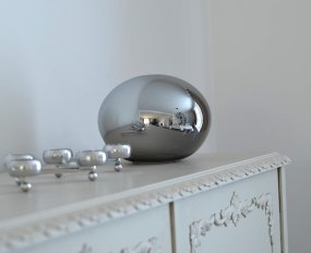 Globus 18cm Couleur fumée lampe de table De Aneta Lighting - 