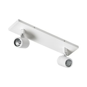 Fårö 40cm Blanc De Armaturhantverk - Cet élégant spot de salle de bain avec deux sources lumineuses réglables est parfait pour fournir un éclairage précis là où vous en avez besoin.