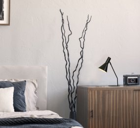 Ceres 46cm Noir lampe de bureau De Aneta Lighting - La lampe de table CERES est à la fois pratique et élégante et offre une lumière agréable pour travailler ou lire.