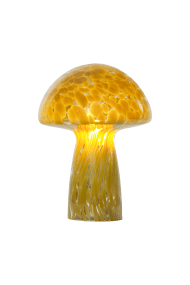 Mushi 22cm Beige lampe de table De Aneta Lighting - La lampe champignon tendance Mushi diffuse une lumi&egrave;re douce et contribue &agrave; une atmosph&egrave;re chaleureuse et confortable dans votre int&eacute;rieur.