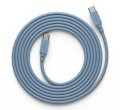 Cable 1 USB C to USB C Charging Cable, 2m Bleu De Avolt - Le c&acirc;ble 1 USB-C vers USB-C d'Avolt combine une charge puissante avec un design scandinave &eacute;l&eacute;gant.