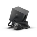 Square 1 with 30W Dual USBC & Magnetic base, 3m Noir De Avolt - Multiprise au design élégant d'Avolt avec un long câble en PVC, un cube en plastique recyclé et une plaque magnétique sur le fond pour l'accrocher au mur.